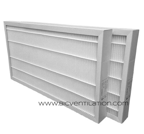 Minipleat Filter Set for Heat Recovery Units